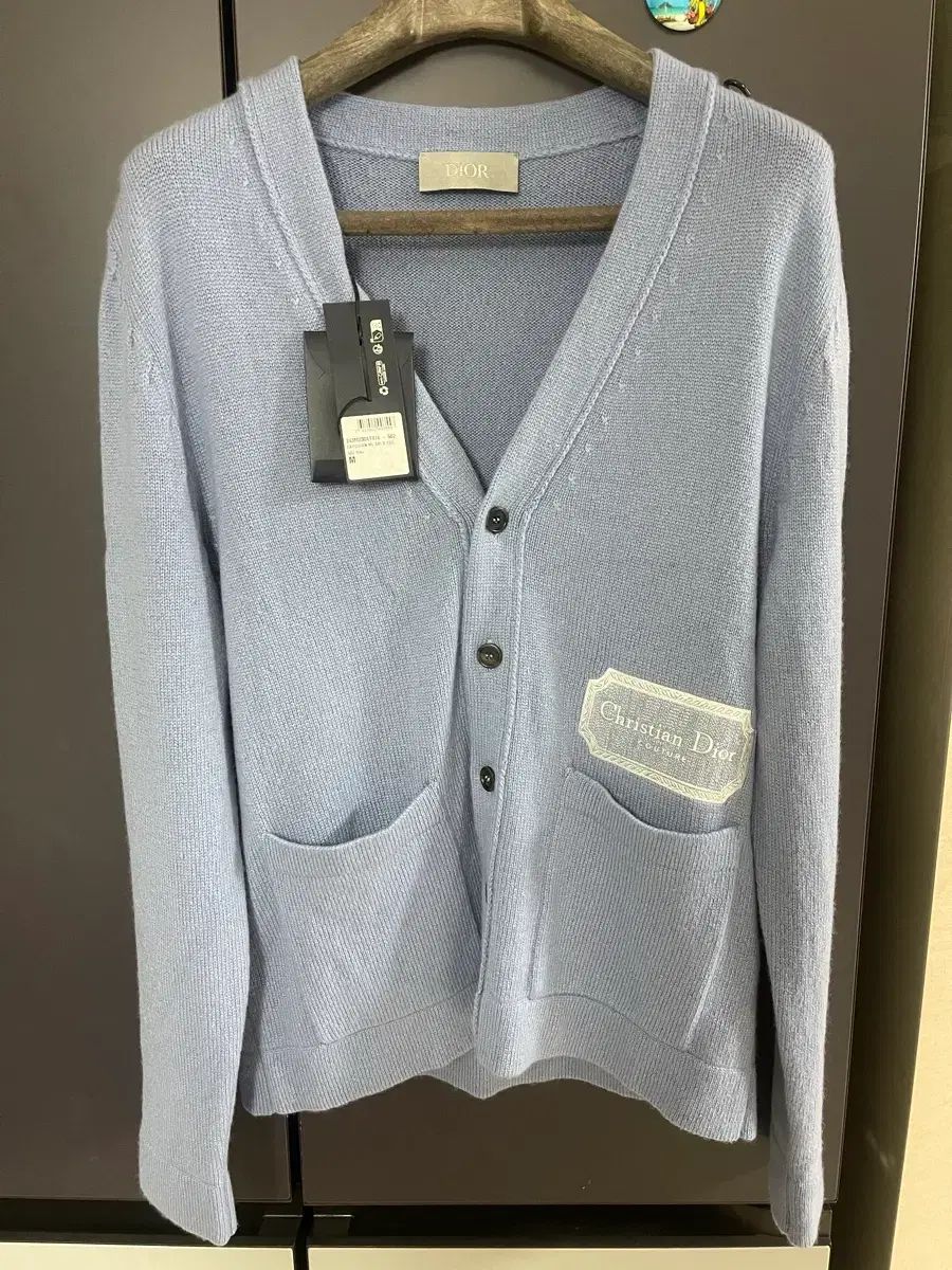 ディオール クチュール カシミア ロゴ カーディガン