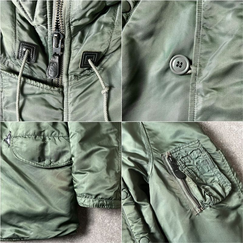 60s 64年製 USAF 米軍実物 N-3B フライト ジャケット S / 60年代