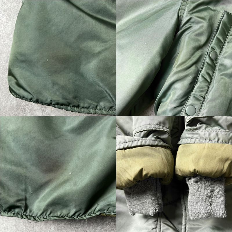 60s 64年製 USAF 米軍実物 N-3B フライト ジャケット S / 60年代