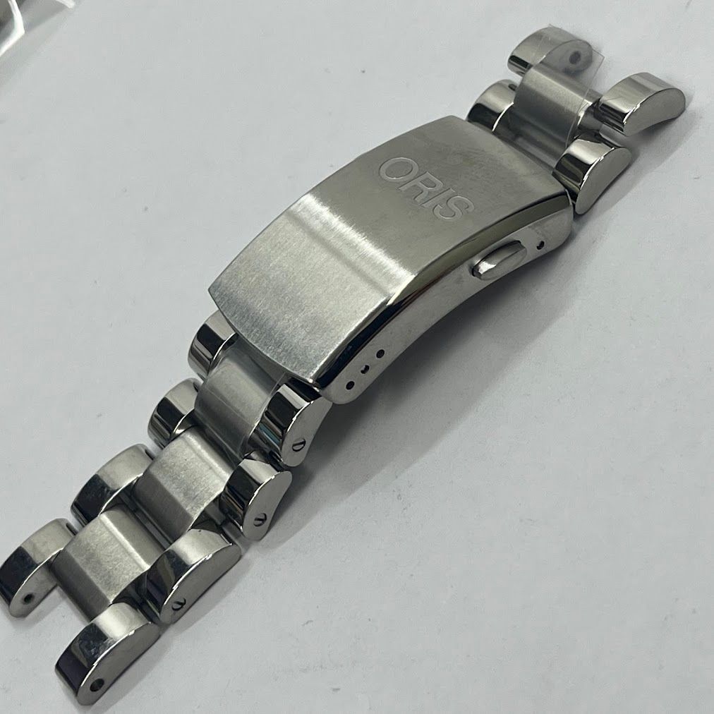 オリス アクイスブレス 07 8 24 01 PEB 1ステンレス バックル リンク メール便でお送りします