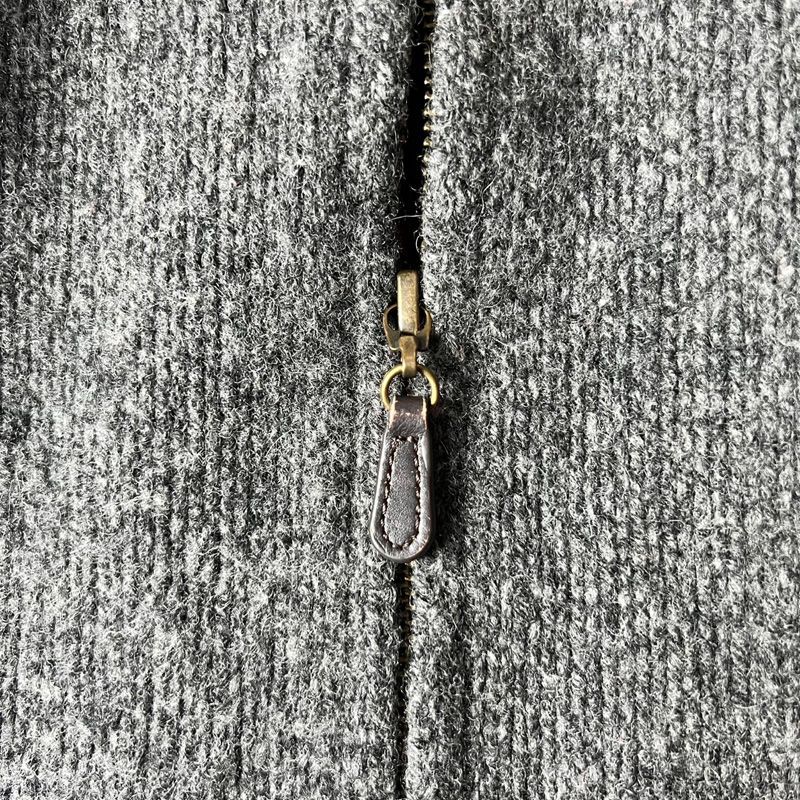 LLBean ライナー付き ラムウール ドライバーズ ニット カーディガン L 