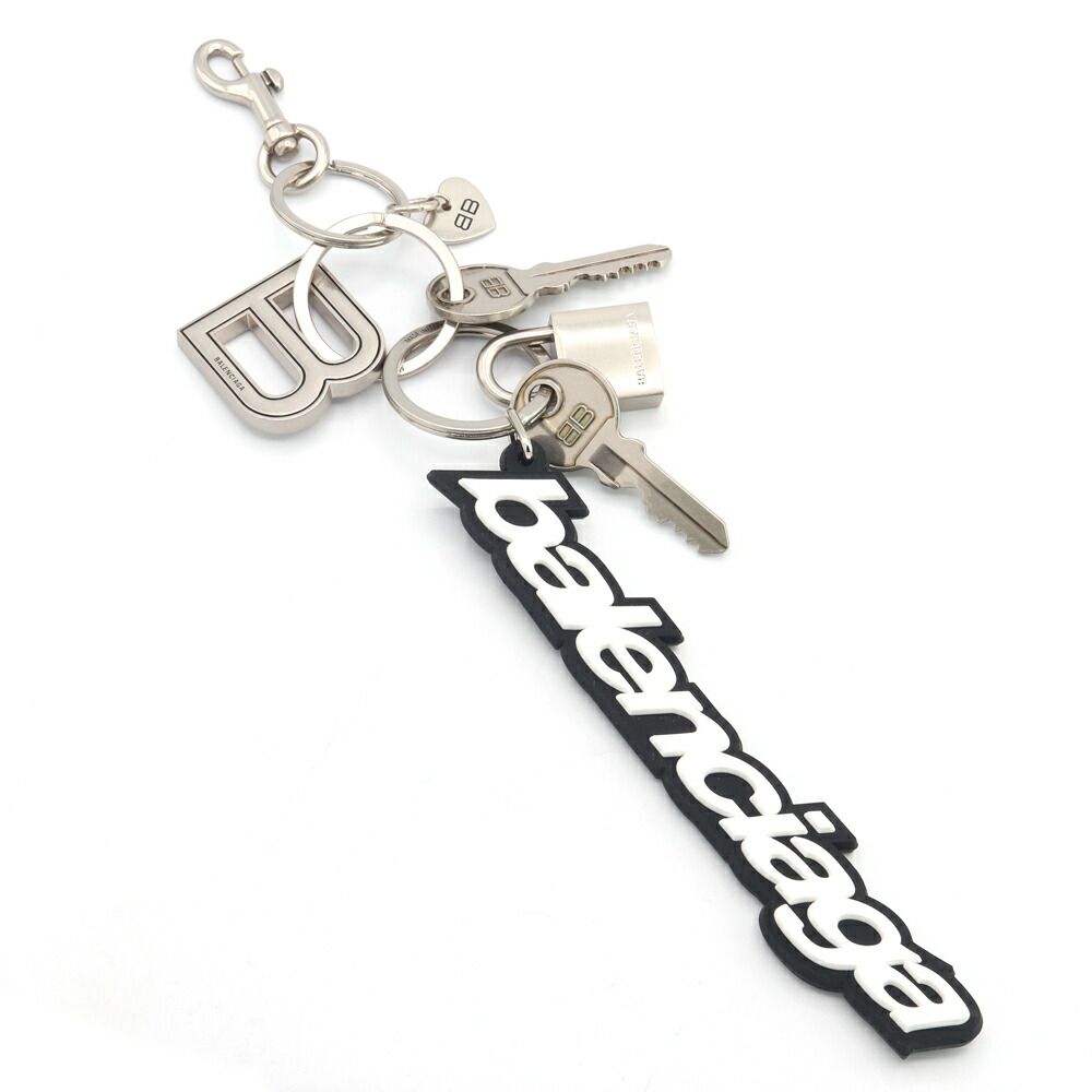 バレンシアガ キーホルダー 7934422 ブラック