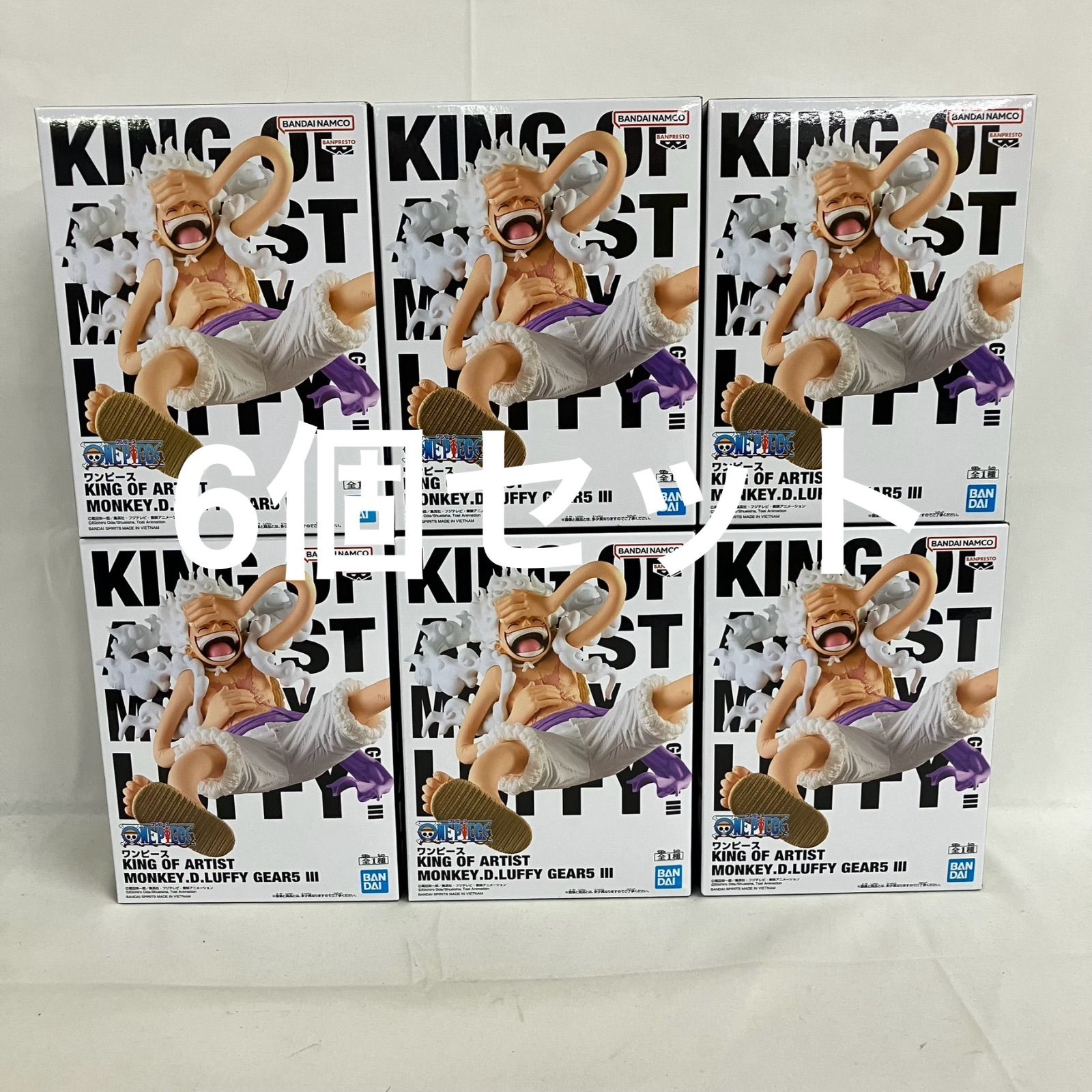 One ワンピース KING OF ARTIST ルフィ ギア5 ニカ フィギュア Piece 