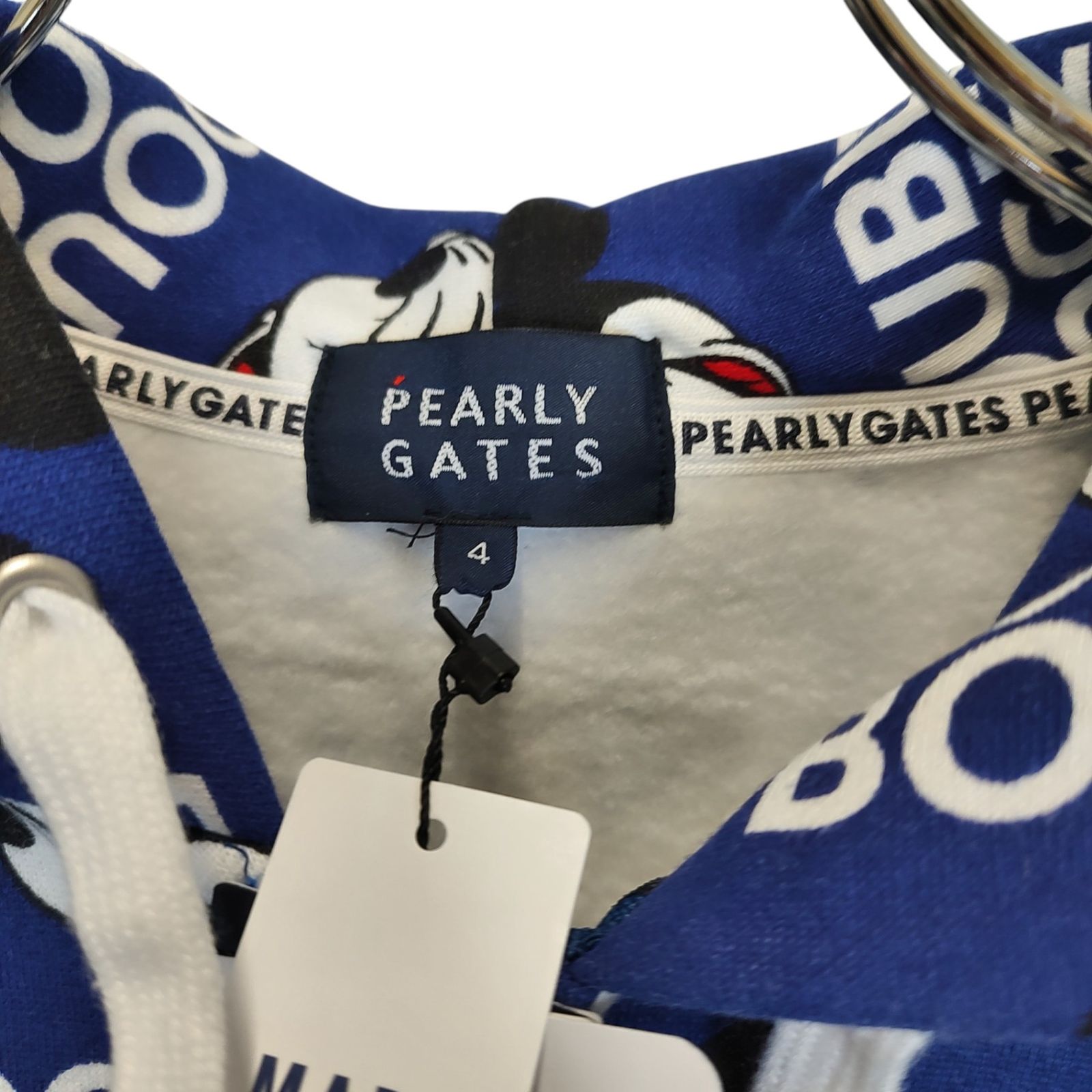 PEARLY GATES パーリーゲイツ ゴルフ × Disney 21AW ミッキー柄 コラボ