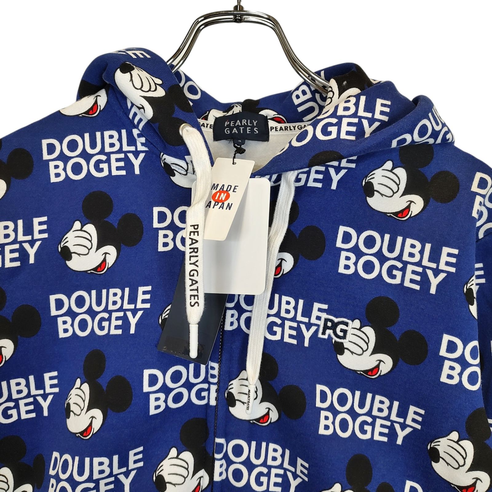 パーリーゲイツ ミッキーパーカー PEARLY GATES パーリーゲイツ ゴルフ × Disney 21AW ミッキー柄 コラボ
