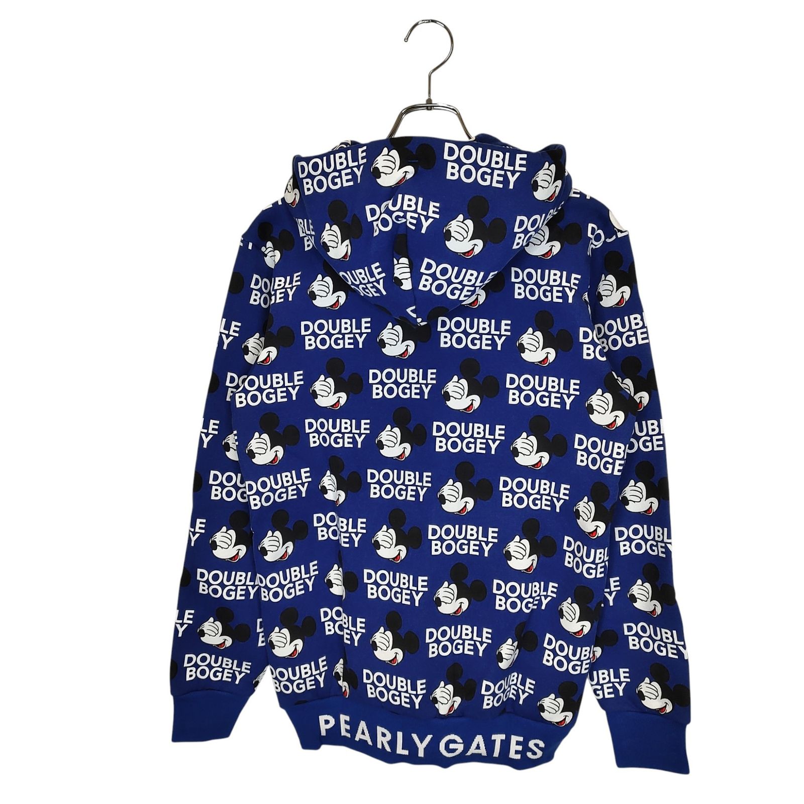 新品　PEARLY GATES×DISNEY ミッキーコラボ パーカー PEARLY GATES パーリーゲイツ × Disney 21AW ミッキー柄 ジップアップ