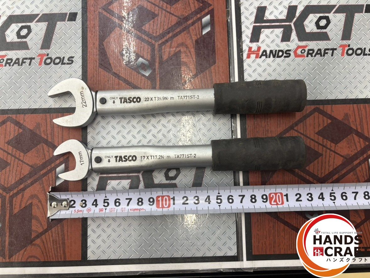 TASCO タスコ TA 771 ST トルクレンチ２本セット 22 XT 39 9 N m 17 2 ハンズクラフ
