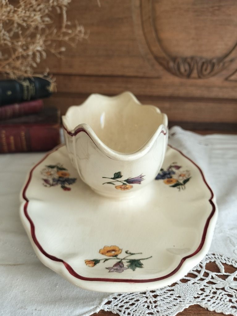 フランス アンティーク 素敵な サルグミンヌ アグレスト Agreste 陶器