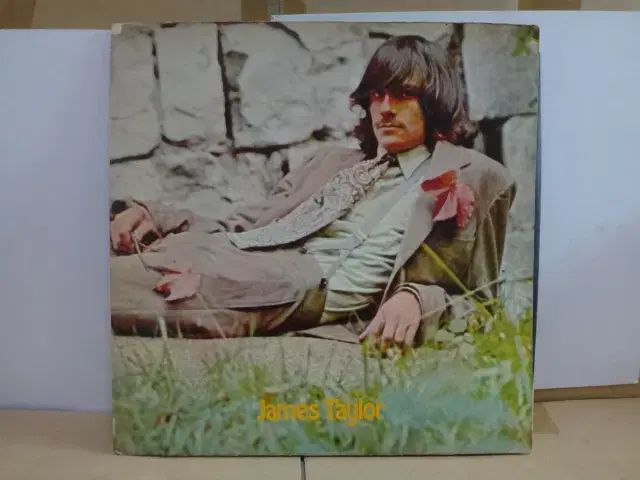 UK LP James Taylor ー 1968 年 早い Apple ラベルに貼り付けます