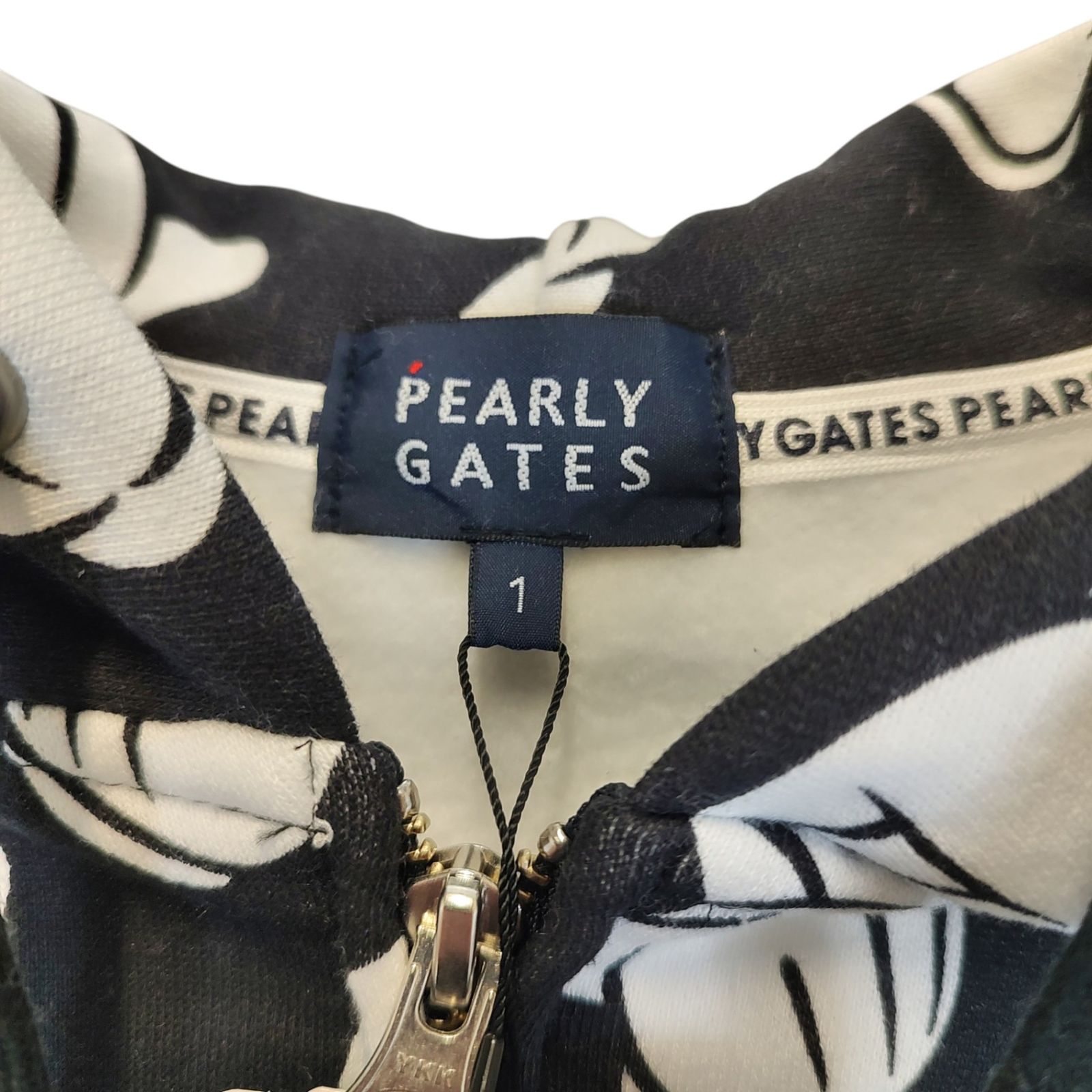PEARLY GATES パーリーゲイツ ゴルフ × Disney 21AW ミッキー柄 ジップ