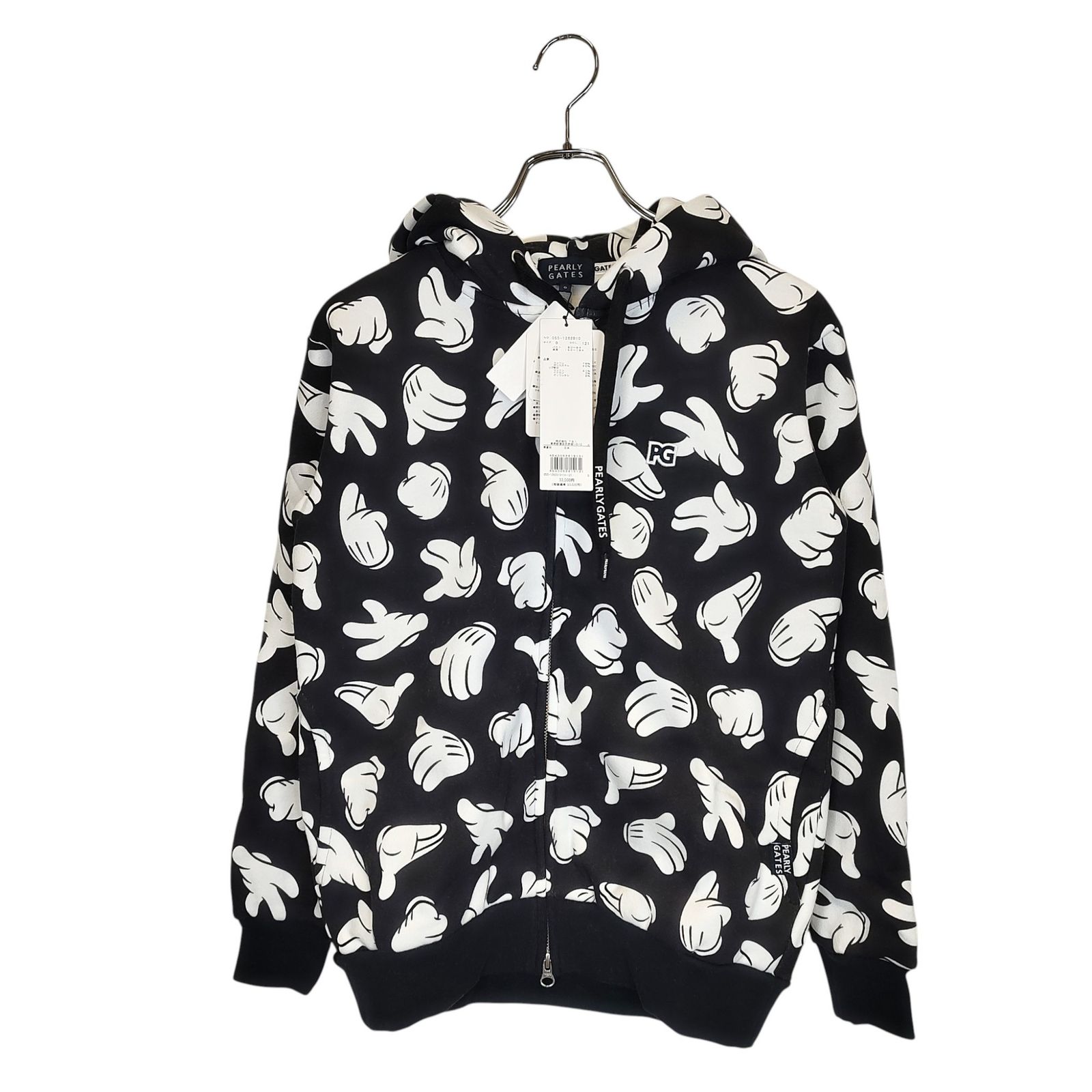 PEARLY GATES パーリーゲイツ ゴルフ × Disney 21AW ミッキー柄 ジップ