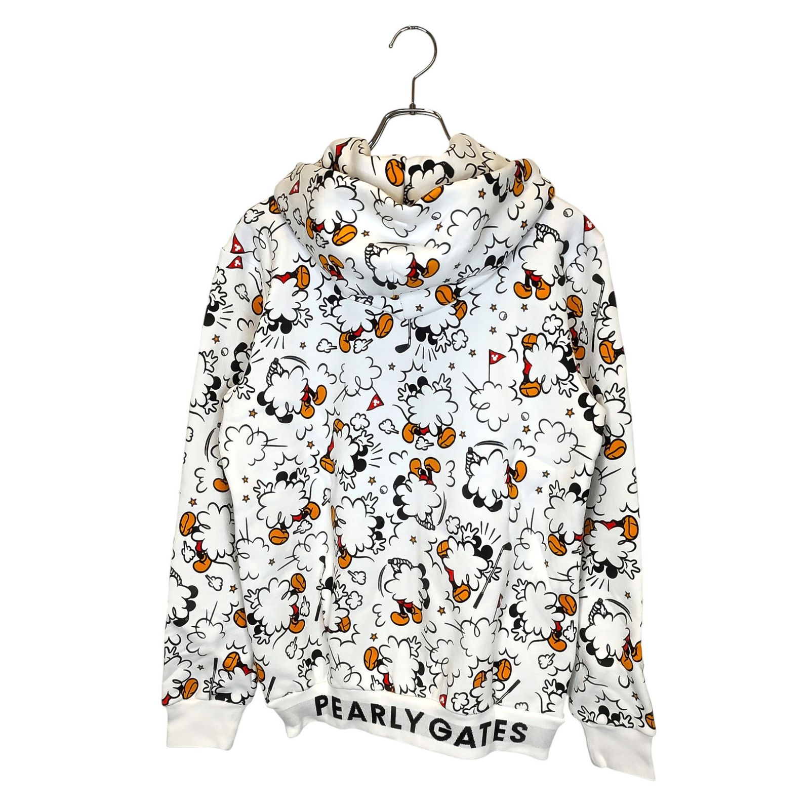 PEARLY GATES パーリーゲイツ ゴルフ × Disney 21AW ミッキー柄 ジップ