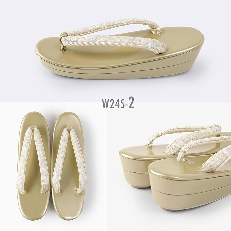 草履 レディース エナメル フォーマル 芯 シャンパンゴールド 結婚式 入学式 卒業式 お宮参り 成人式 振袖 袴 卒業 W 24 S-2 Free