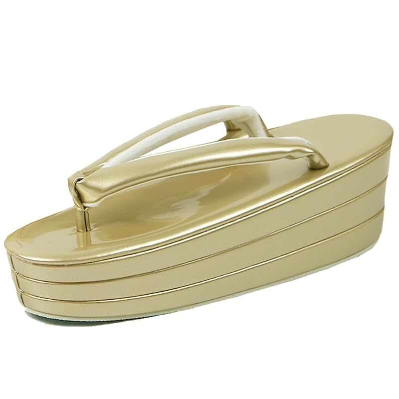 TOuWA 草履 ぞうり 履物 金色 レディース 成人式 卒業式 入学式 結婚式 振袖 袴 留袖 訪問着 フォーマル