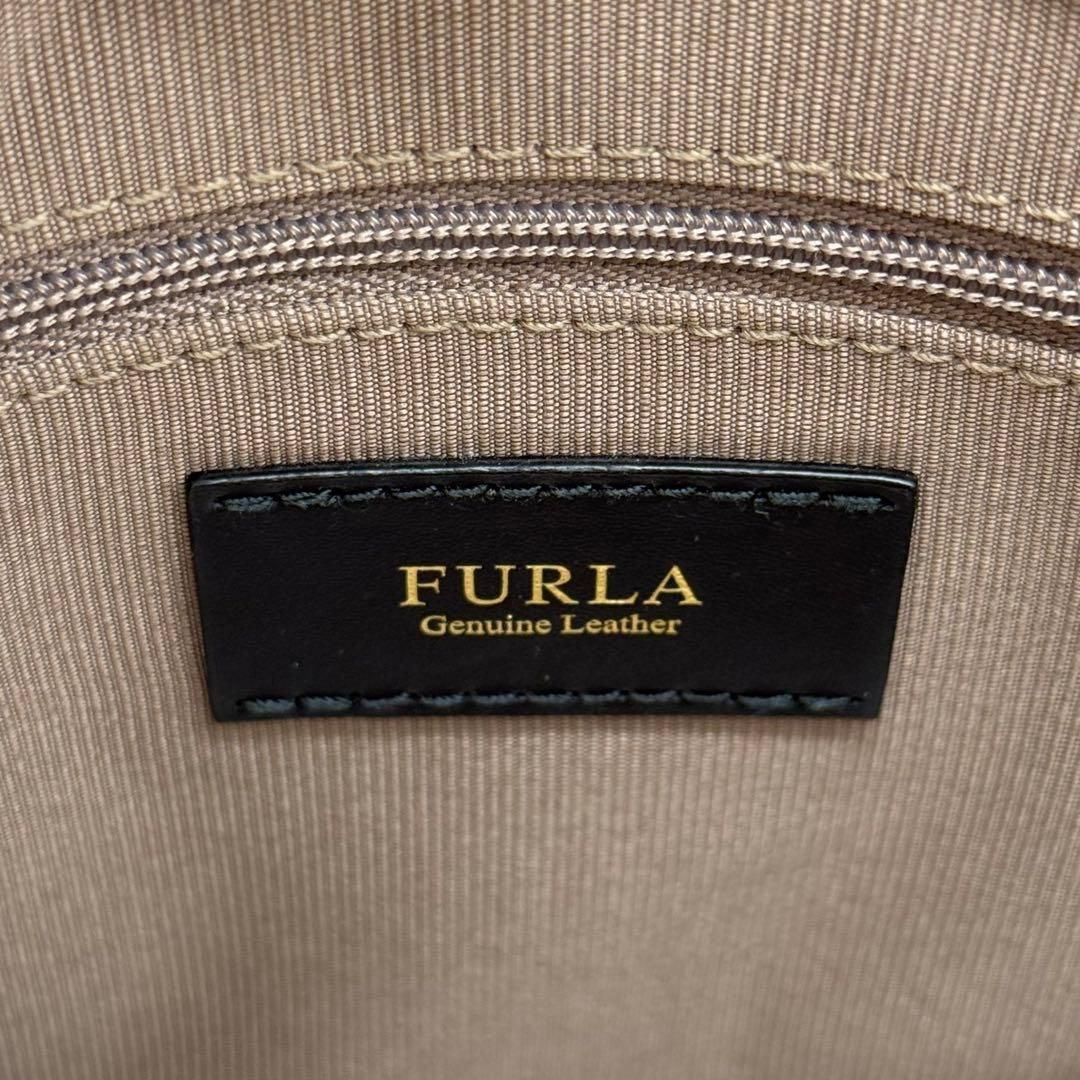 極美品】FURLA TESSA ハンドバッグ 2way ショルダーバッグ 茶 - メルカリ