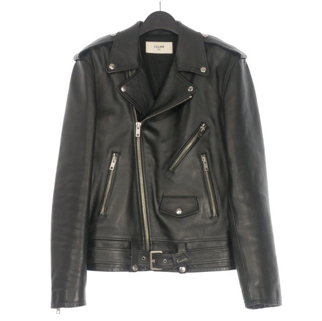 セリーヌ CELINE 22AW クラシック バイカージャケット ダブル