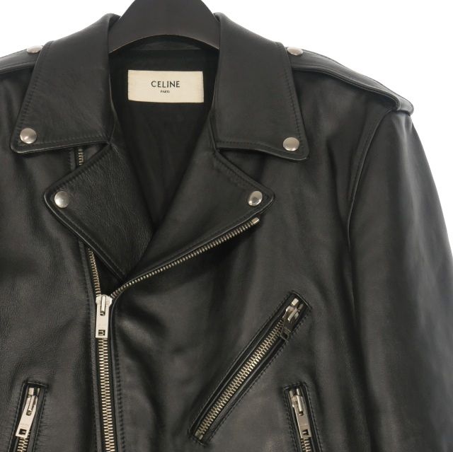 セリーヌ CELINE 22AW クラシック バイカージャケット ダブル