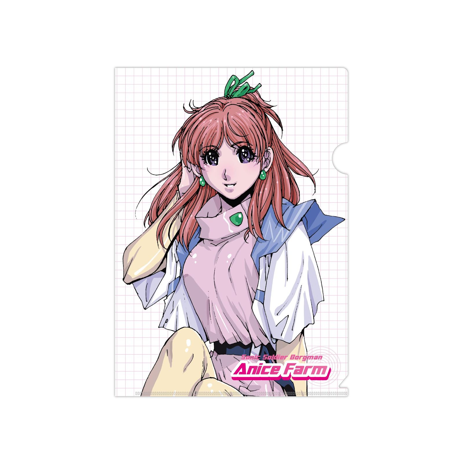超音戦士ボーグマン アニス・ファーム クリアファイル A4 - メルカリ