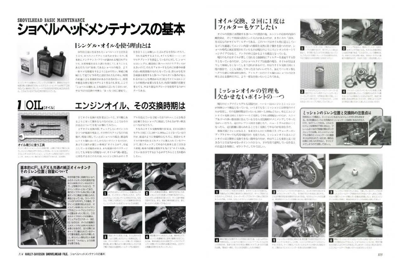 復刊オンデマンド版 ハーレーダビッドソン ショベルヘッドファイル 定価8 000円 カタログ マニュアル アクセサリー バイク