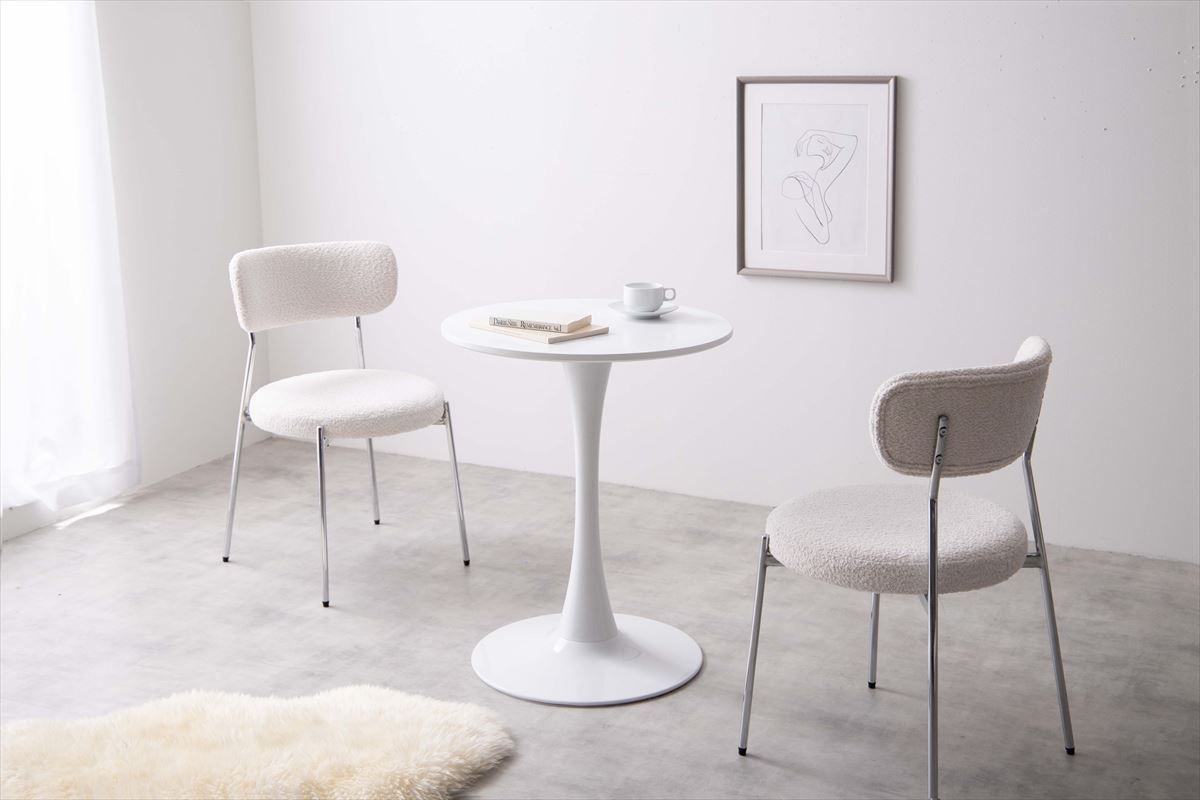 送料無料】Tina 幅60cm カフェテーブル