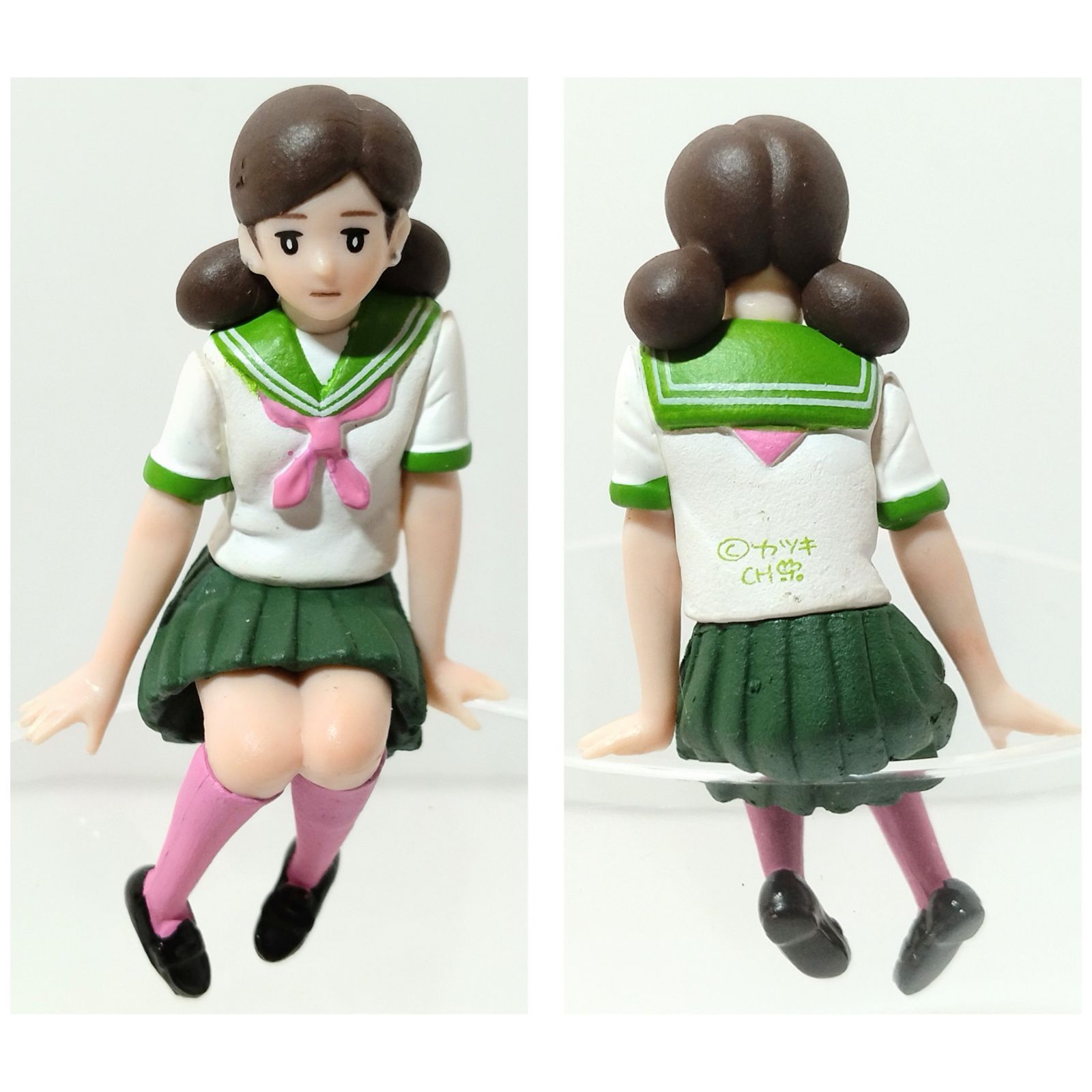 コップのフチ子 ティーンエイジ 全6種セット : 座るティーンのフチ子