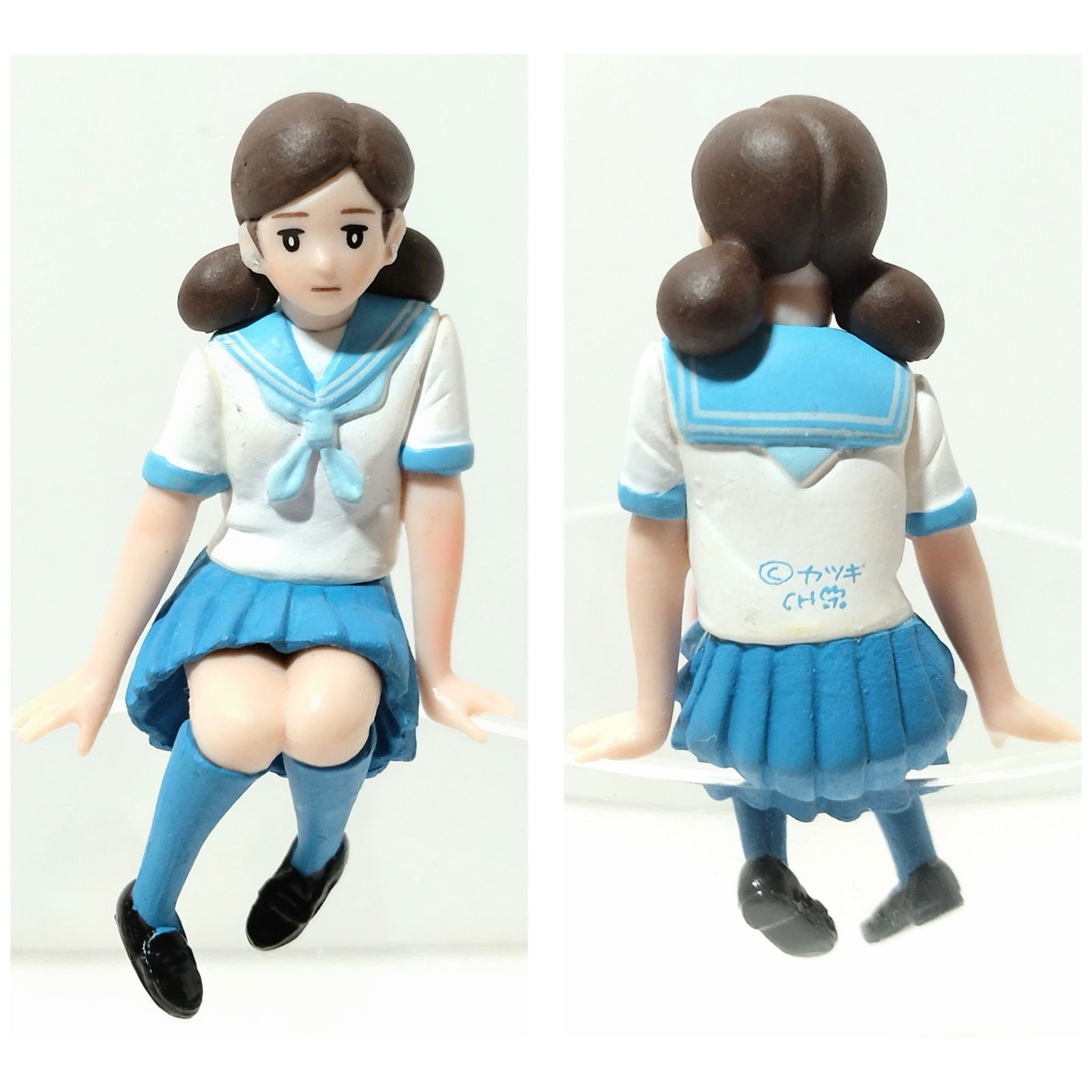 コップのフチ子 ティーンエイジ 全6種セット : 座るティーンのフチ子