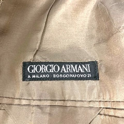 ジョルジオアルマーニ GIORGIO ARMANI テーラードジャケット ブレザー