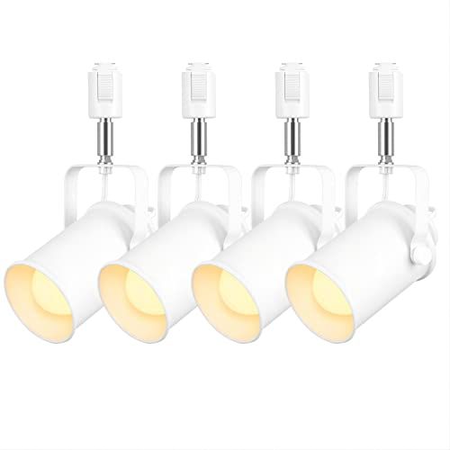 ダクトレール用 スポットライト セット E 26口金 白 ダクトレール LED電球 60 W形相当 電球色 9 W 800 lm ライティングバー用照明器具 ledスポットライト 29 6 f 3 d 2