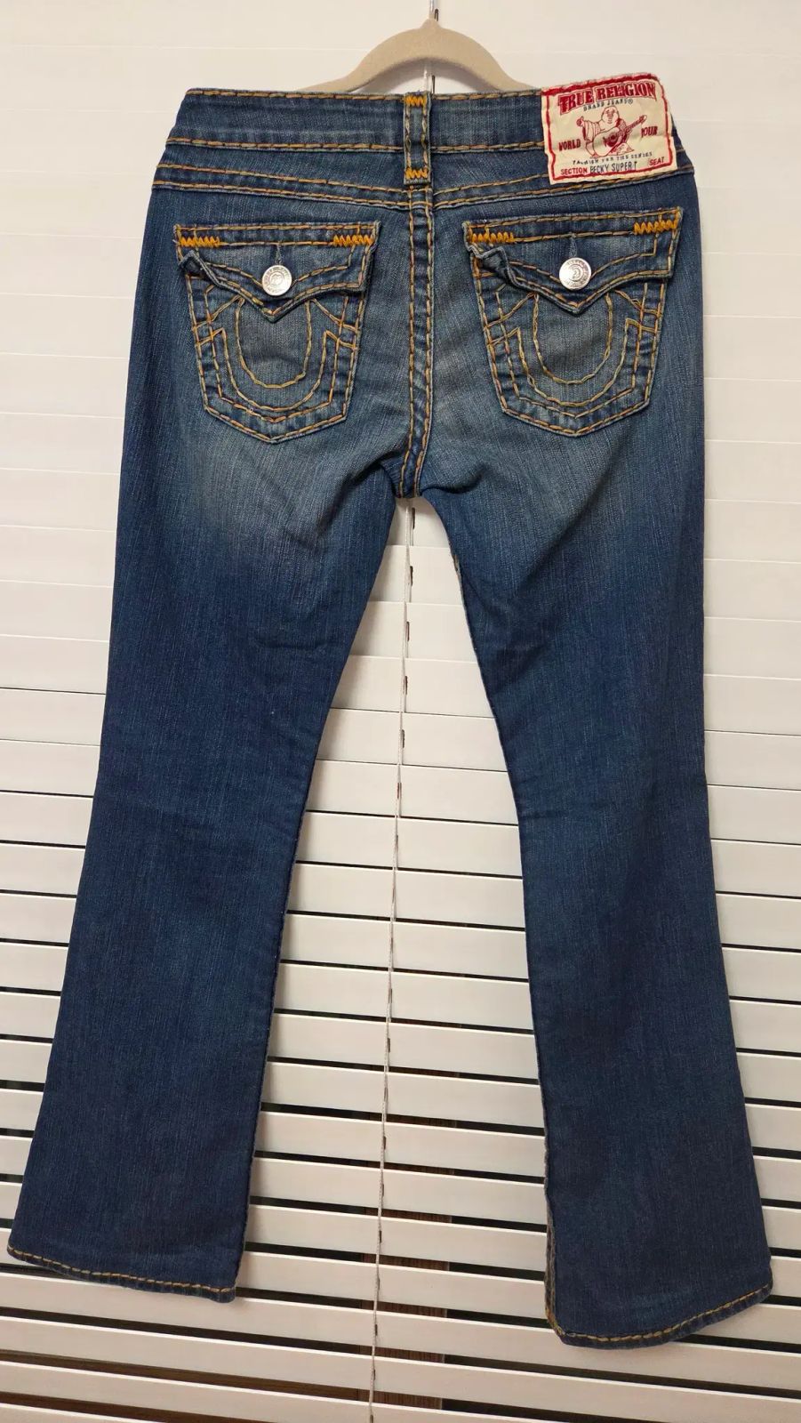 【希少】TRUE RELIGIONトゥルーレリジョンBECKY SUPER T トゥルーレリジョン BECKY SUPERT 27インチ デニム - メルカリ