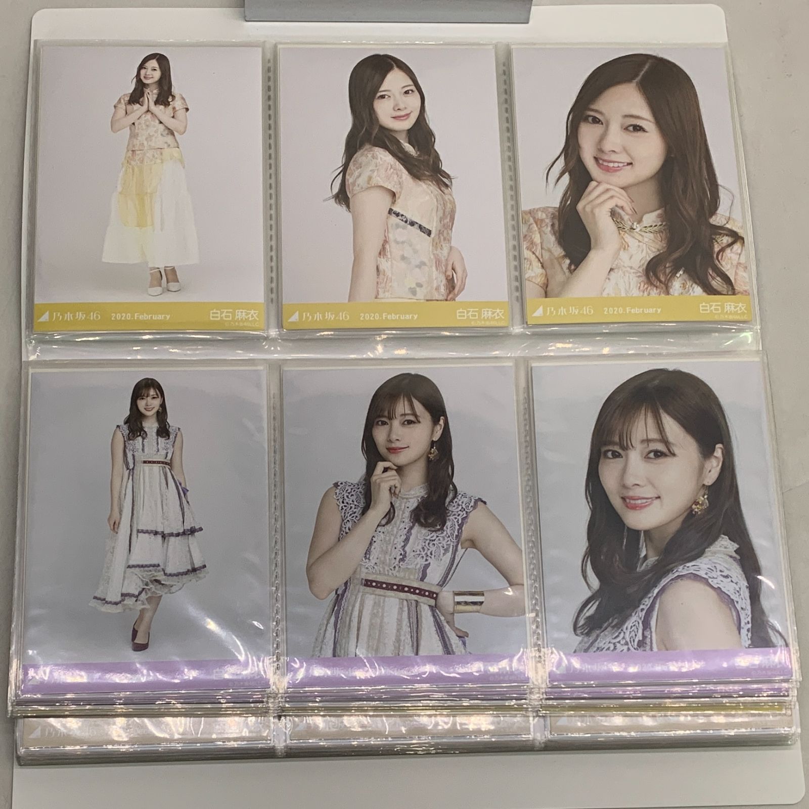 【2月12日まで専用】乃木坂46 白石麻衣生写真コンプ 中古 乃木坂46 白石麻衣 生写真 42コンプセット - メルカリ