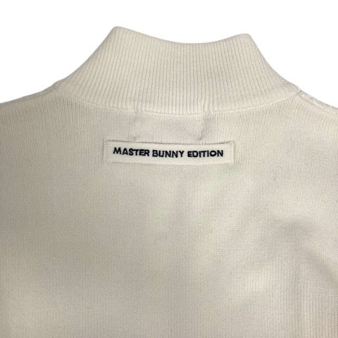 マスターバニー MASTER BUNNY ニットブルゾン アウター ワンポイント