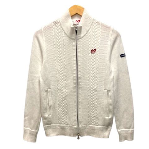 マスターバニー MASTER BUNNY ニットブルゾン アウター ワンポイント