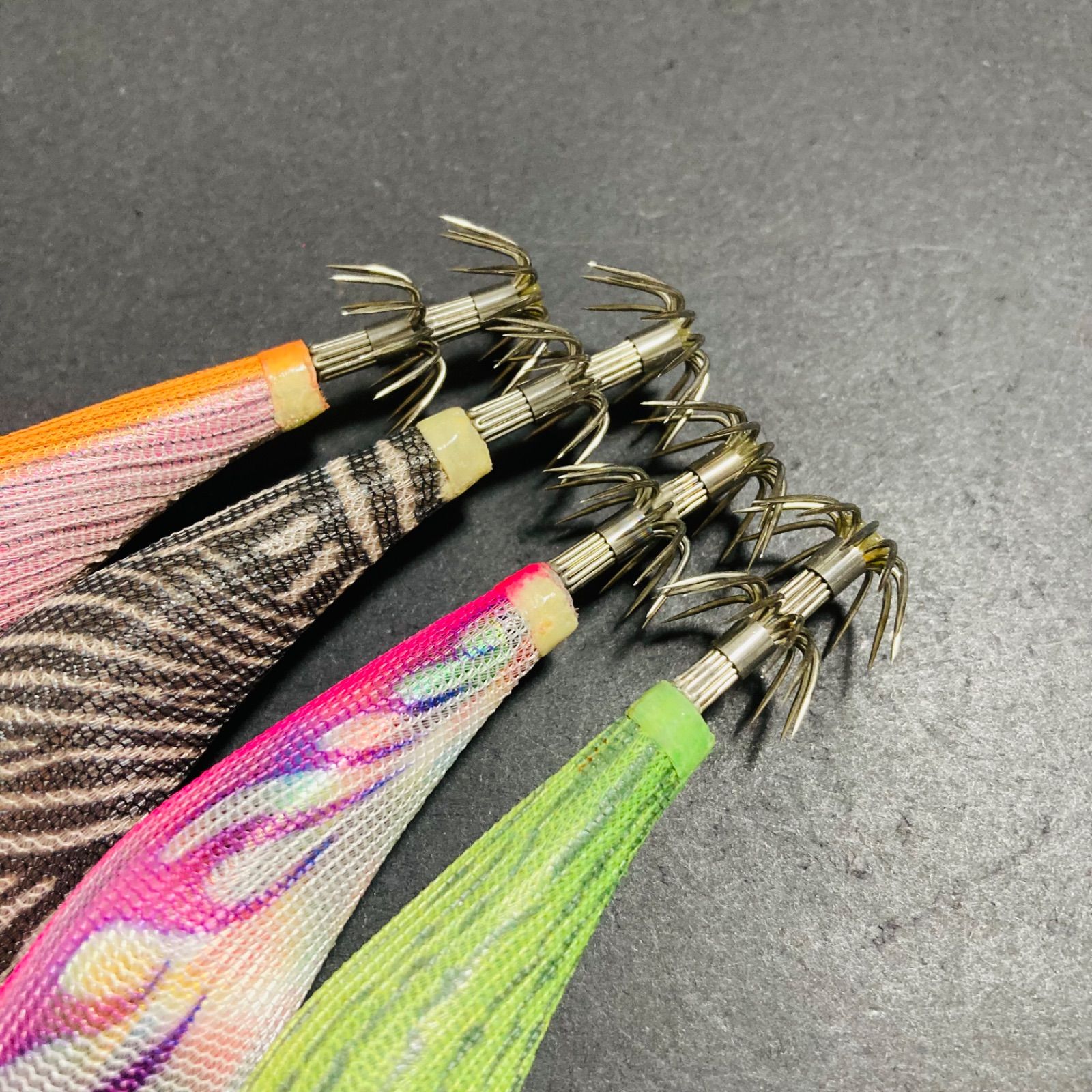 美品】 エメラルダス ラトル 3.5号 キューカンバー エギ エギセット