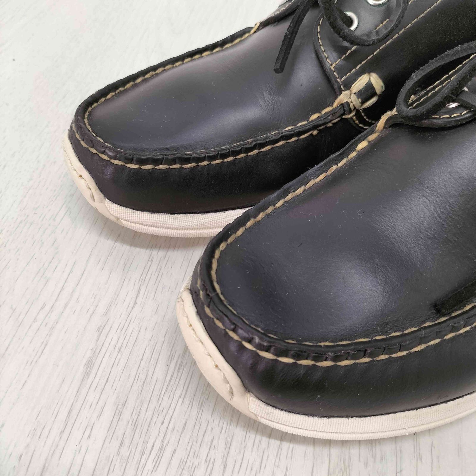  ビズビム VISVIM DECK FOLK メンズ M 9 5 モカシン デッキシューズ ブーツ 革靴