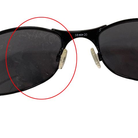 【中古】オークリー OAKLEY OO4040-01 サングラス タイロープ アイウェア ブルーレンズ 黒 ブラック メンズ オークリー OAKLEY OO4040-01 サングラス タイロープ アイウェア