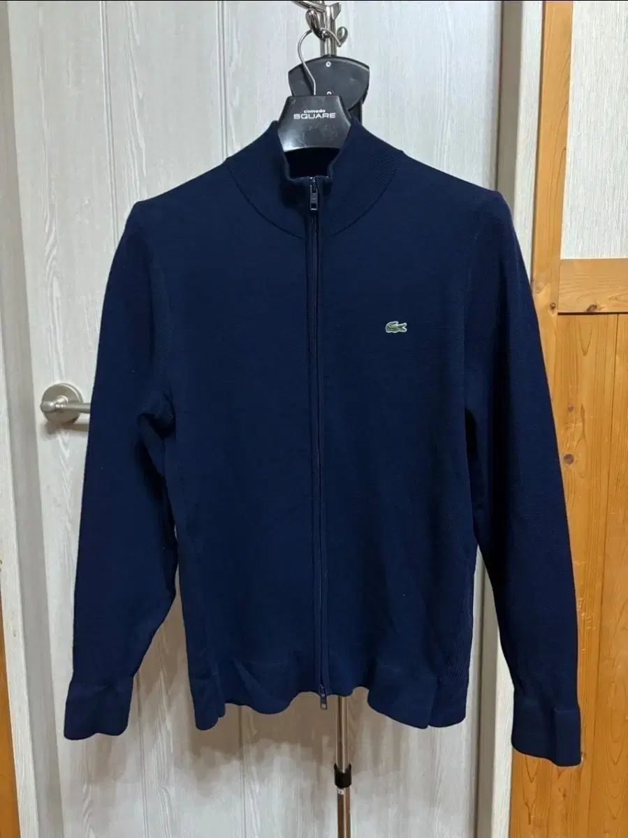 100 ラコステ メンズ ジップアップ スリムフィット