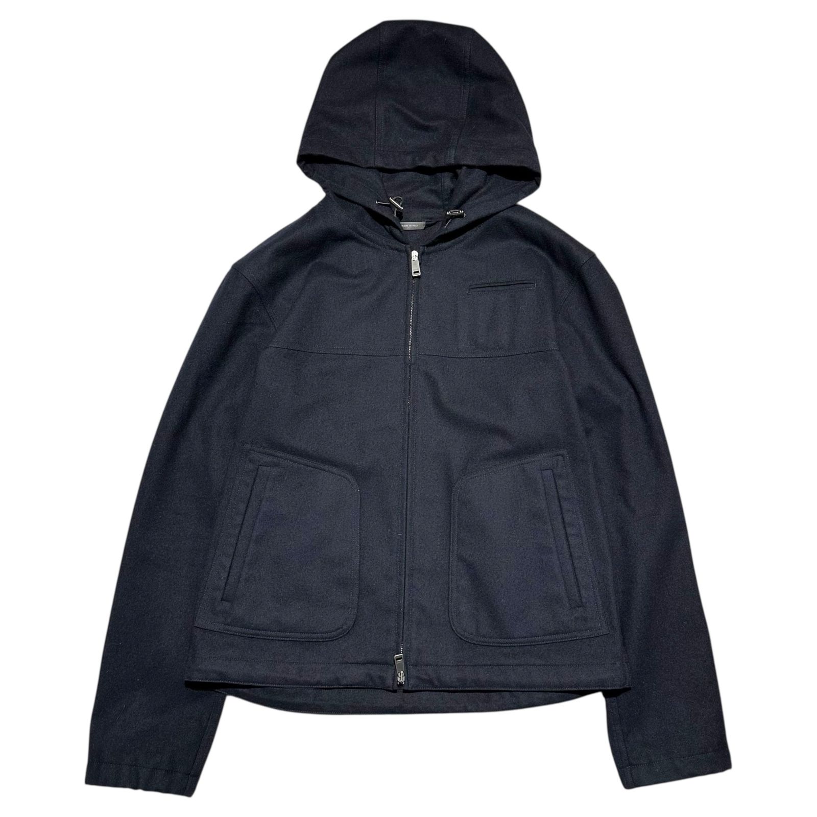 JIL SANDER(ジルサンダー) 15AW Wool Light Melton Hooded Jacket 