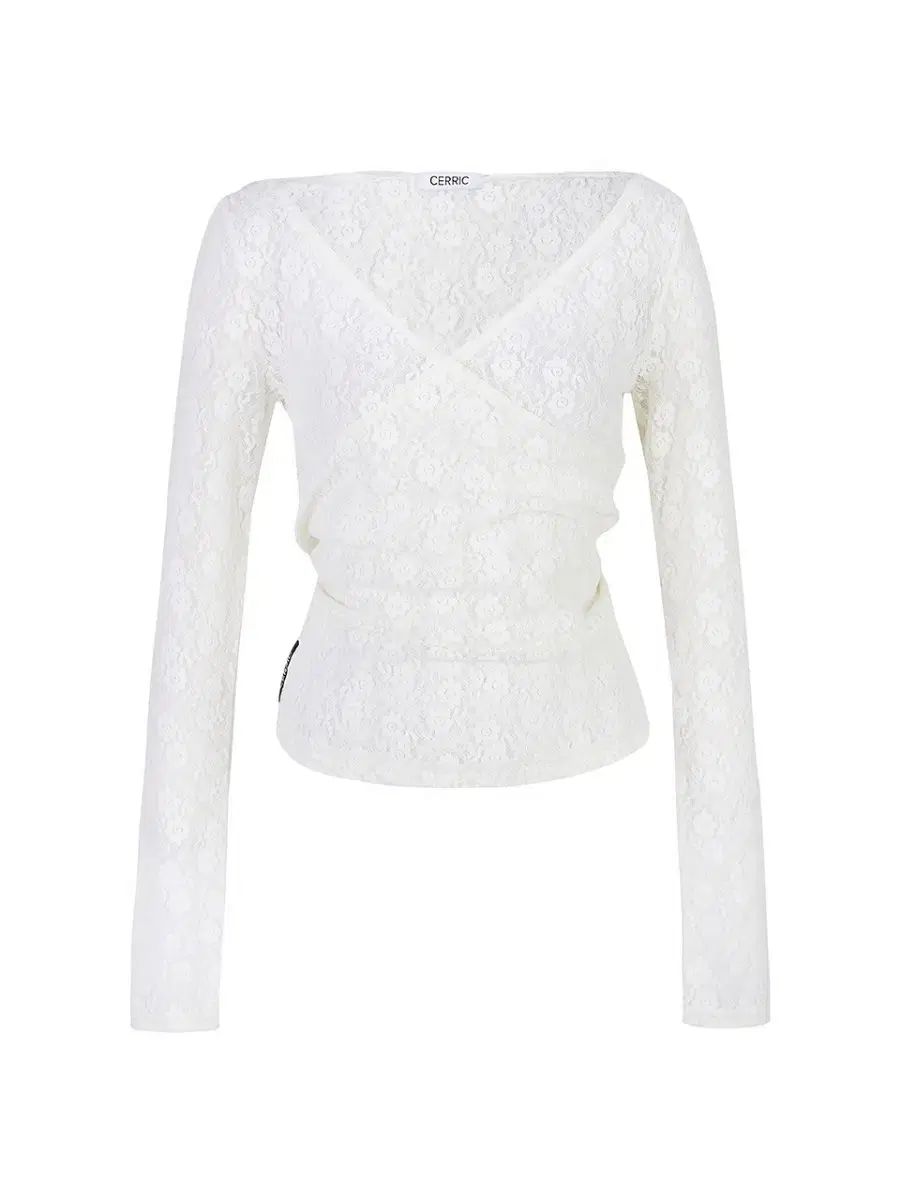 セリック レース ラブ ブラウス アイボリー