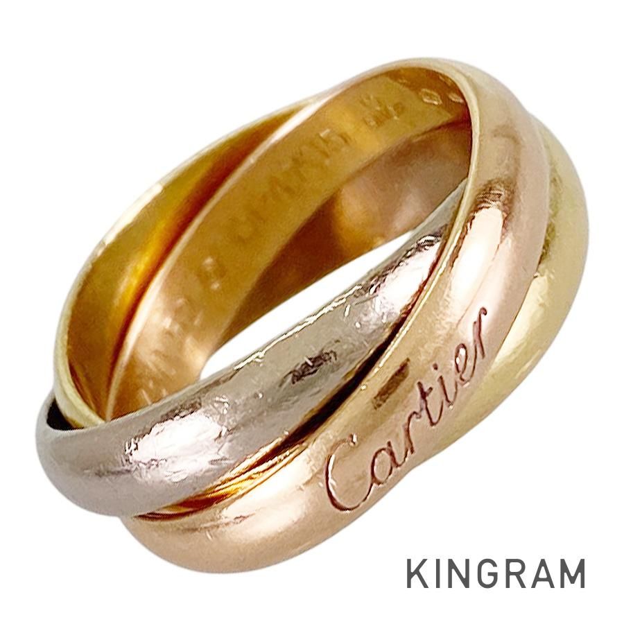カルティエ Cartier トリニティ MM K18YG 11号 51 リング ss