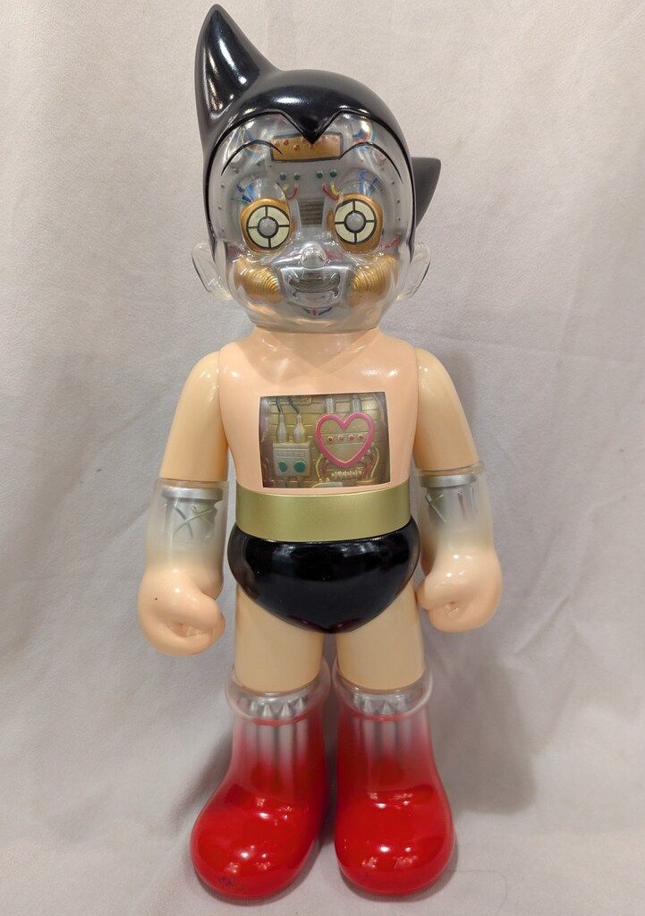 手塚プロ BIG SCALE 鉄腕アトム 26 肌色成型 頭部メカ 胸金