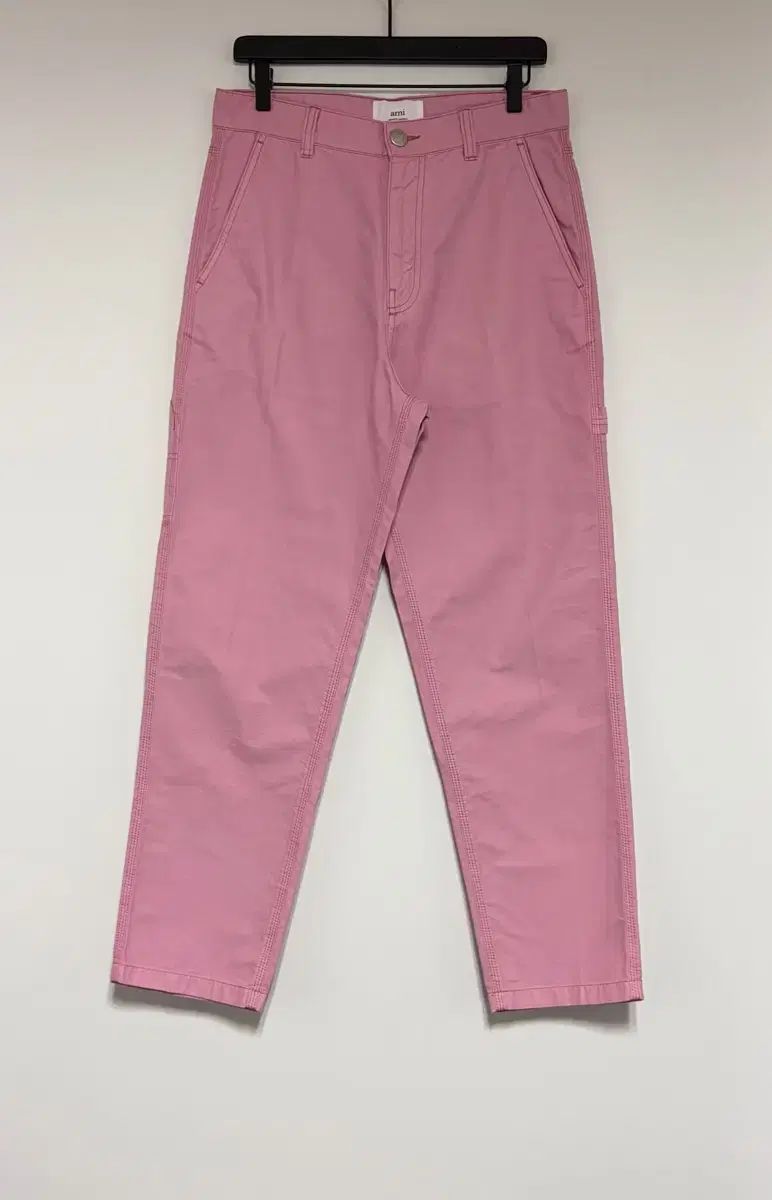 アミ ami コットン スティッチ スラックス S