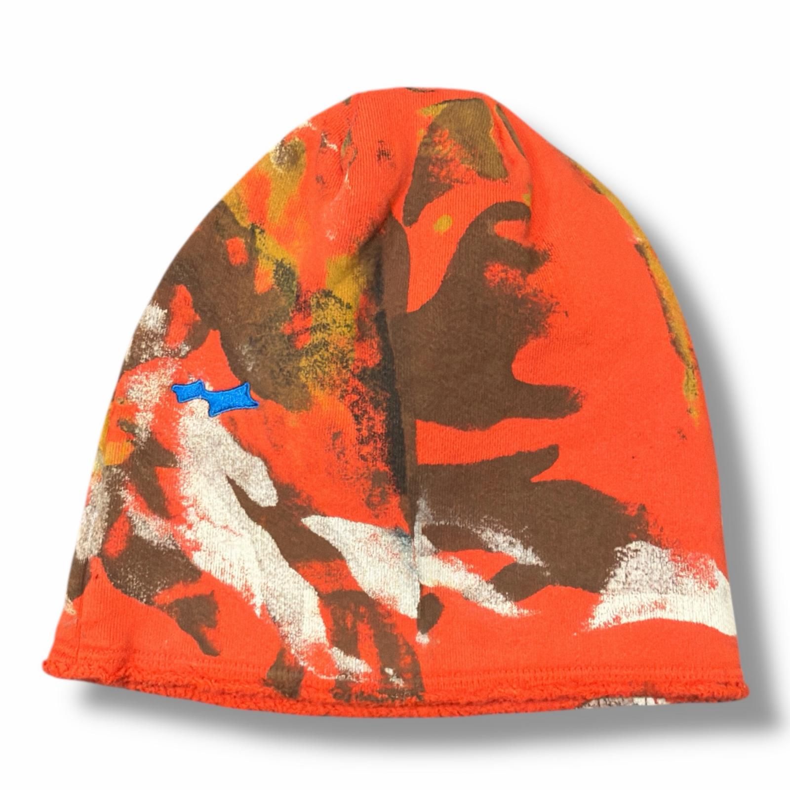 【新品未使用】skylrk ジャスティンビーバー　ビーニー　※即完売品 未使用 SKYLRK BEANIE カモビーニー 帽子 ジャスティンビーバー JUSTIN