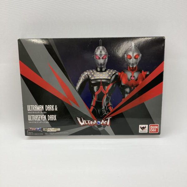 バンダイ ULTRA-ACT ウルトラマンダーク SD ＆ウルトラセブンダーク 開封品 ウルトラマンギンガ 97