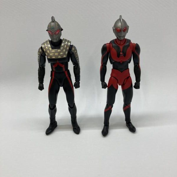 中古】バンダイ ULTRA-ACT ウルトラマンダーク(SD)＆ウルトラセブン