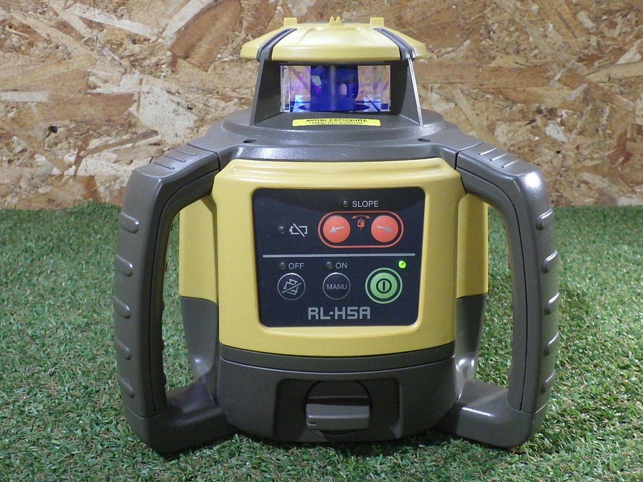 トプコン TOPCON ローテーティングレーザー RL-H 5 A 受光器LS-80 X付 電動工具 測定 計測 通電 未校正 品