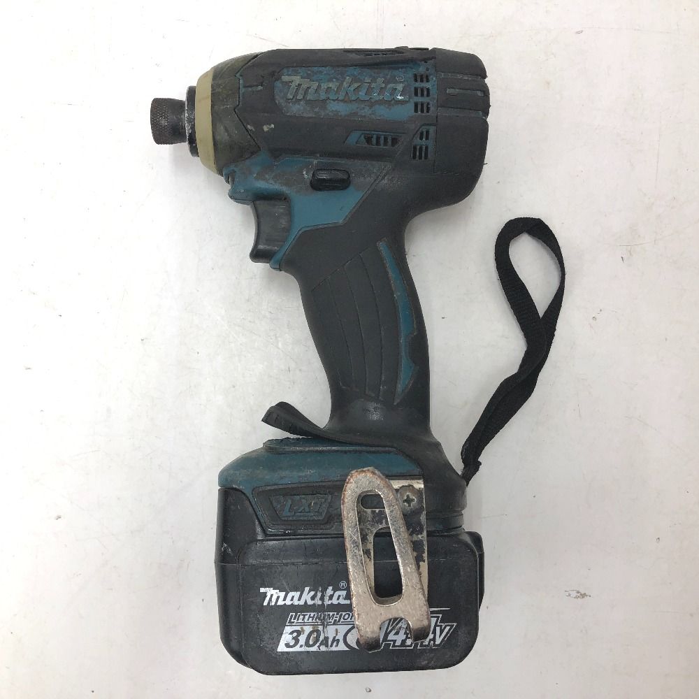 makita マキタ 14.4 V 3.0 Ah 充電式インパクトドライバ 青 ケース 充電器 バッテリ セット TD 138 D
