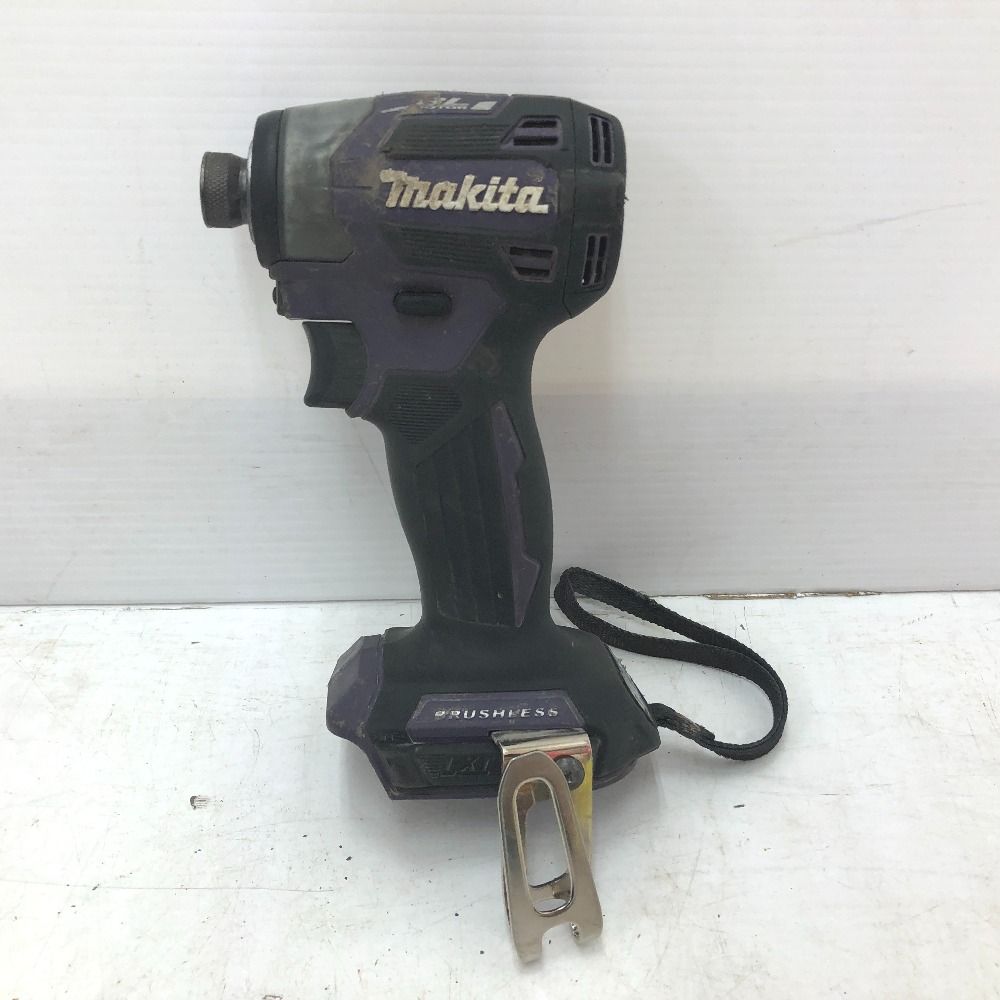 makita マキタ 18 V対応 充電式インパクトドライバ パープル 本体のみ TD 173 D