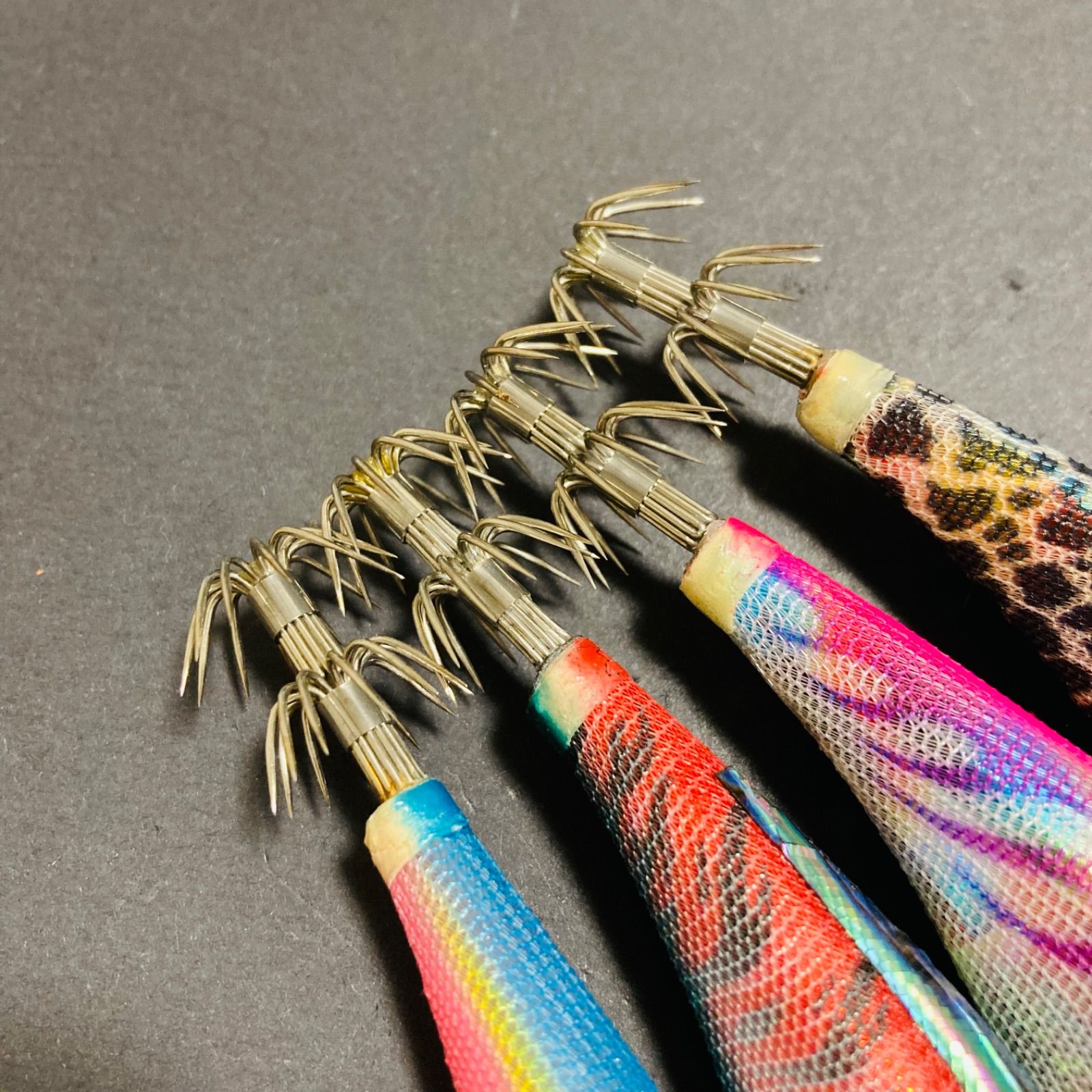 美品】 エメラルダス ラトル 3.5号 グルクンナイト エギ エギセット