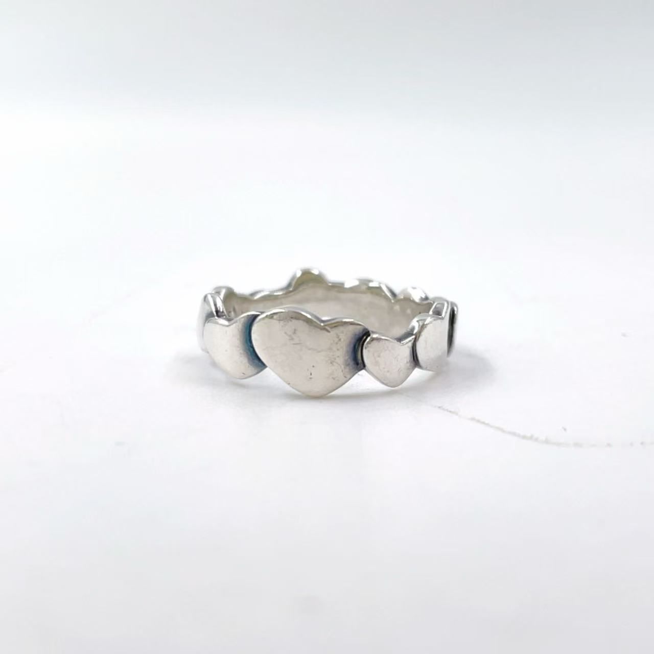 TIFFANY - Co. パロマ ピカソ モダン ハートリング SV 925