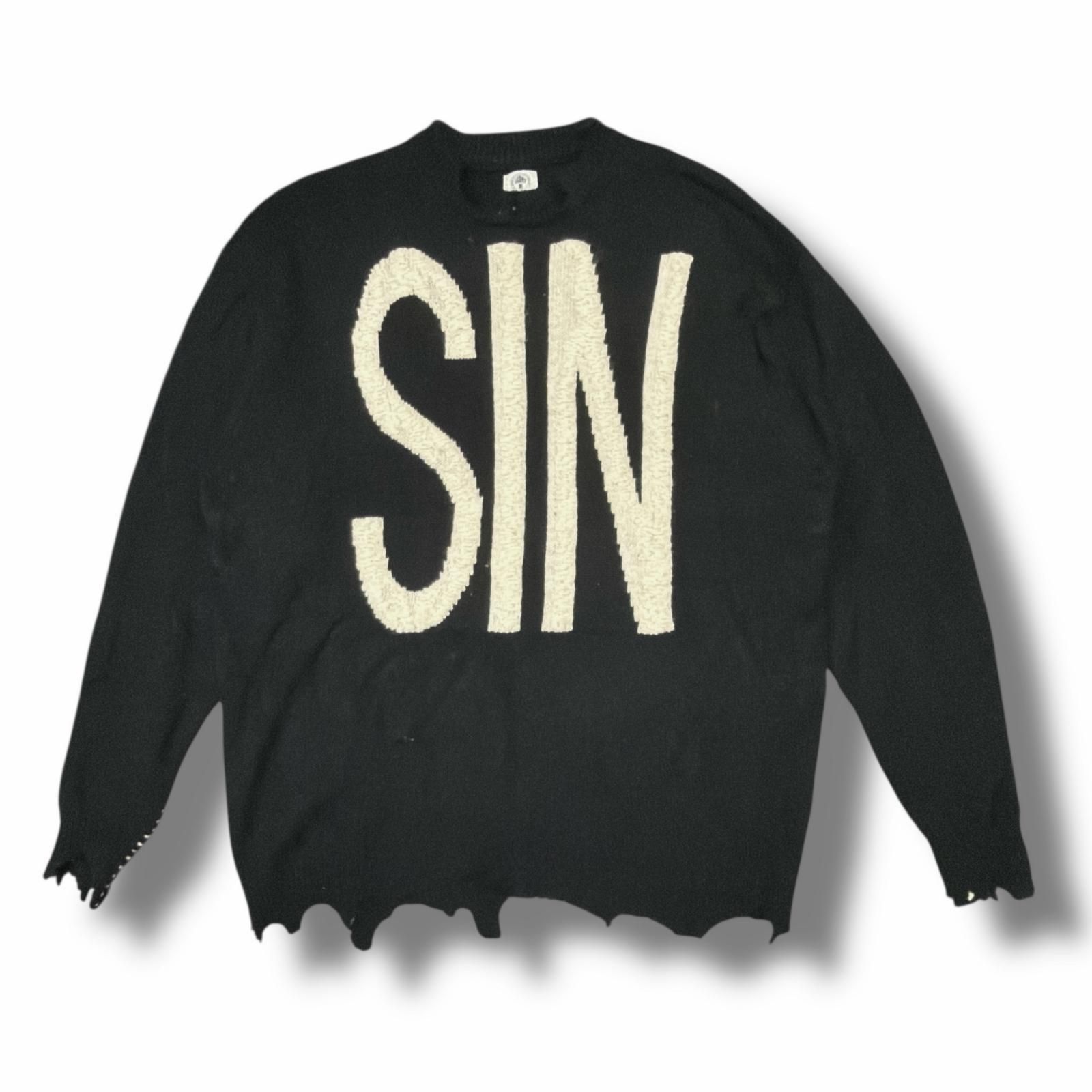 参考上代46,200円 SAINT MICHAEL 21AW Wool Knit クルーネックウール